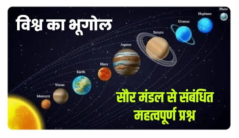 विश्व का भूगोल ( World Geography ) Gk One Liner Questions in Hindi Part 1