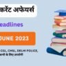 Today Current affairs 29 june 2023 in hindi