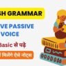 English Grammar Notes ( 4 ) : Active passive voice exercise