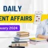 14 january 2024 Current Affairs in Hindi